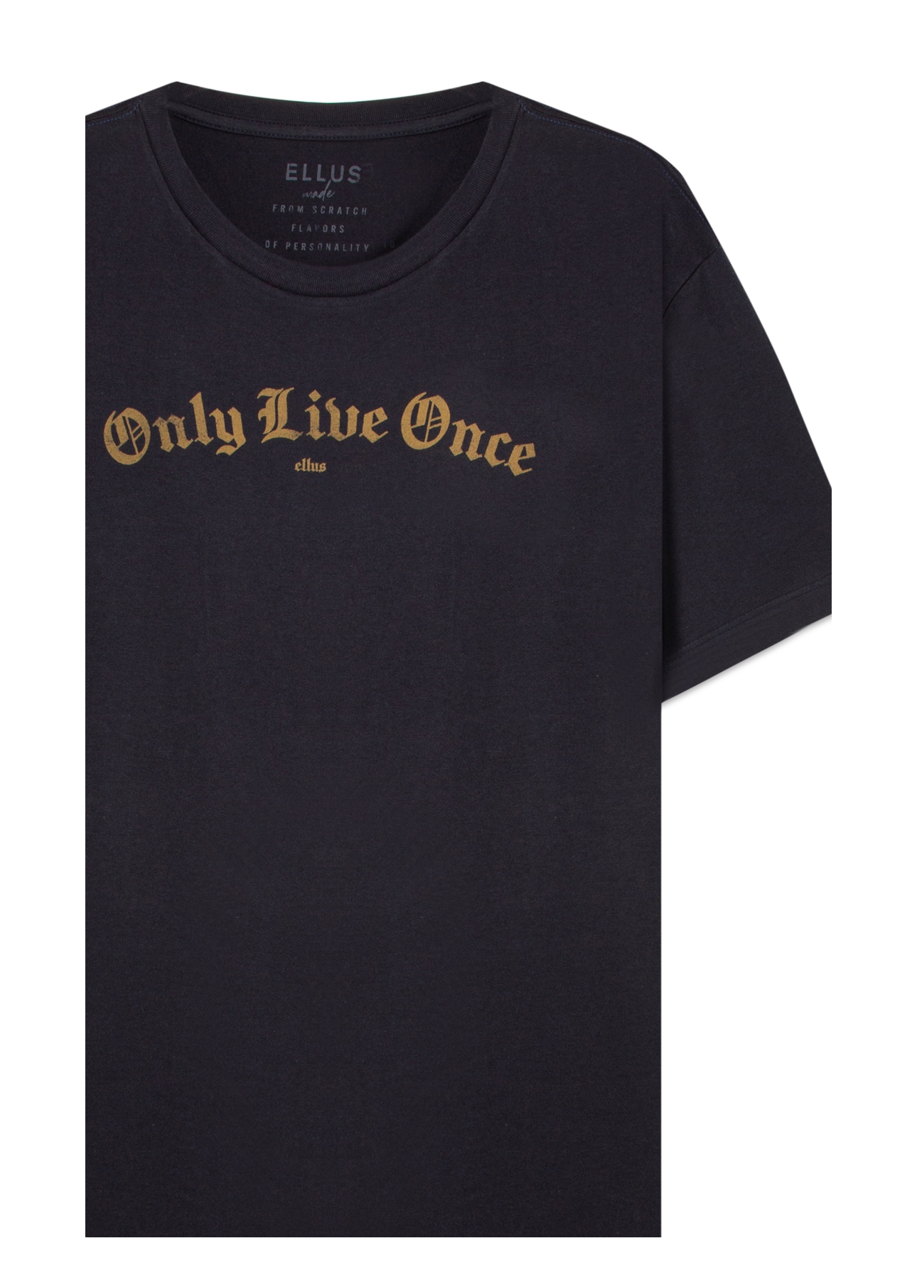T-Shirt Only Live Once Dark Navy