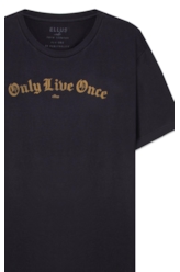 T-Shirt Only Live Once Dark Navy