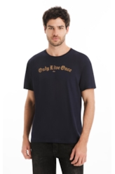 T-Shirt Only Live Once Dark Navy