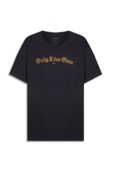 T-Shirt Only Live Once Dark Navy