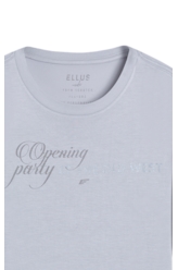 T-Shirt Opening Party Classic Azul Seco