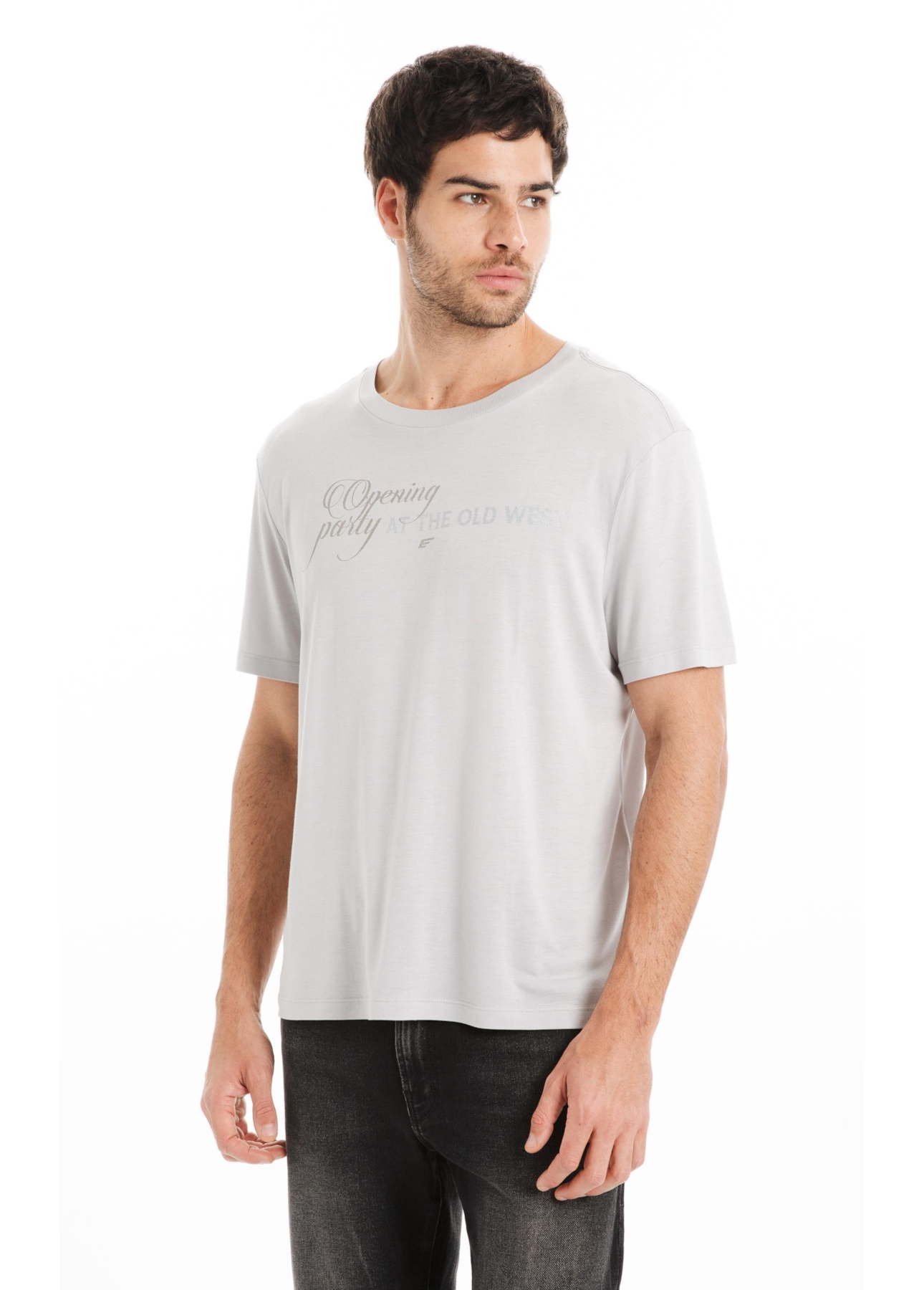 T-Shirt Opening Party Classic Azul Seco