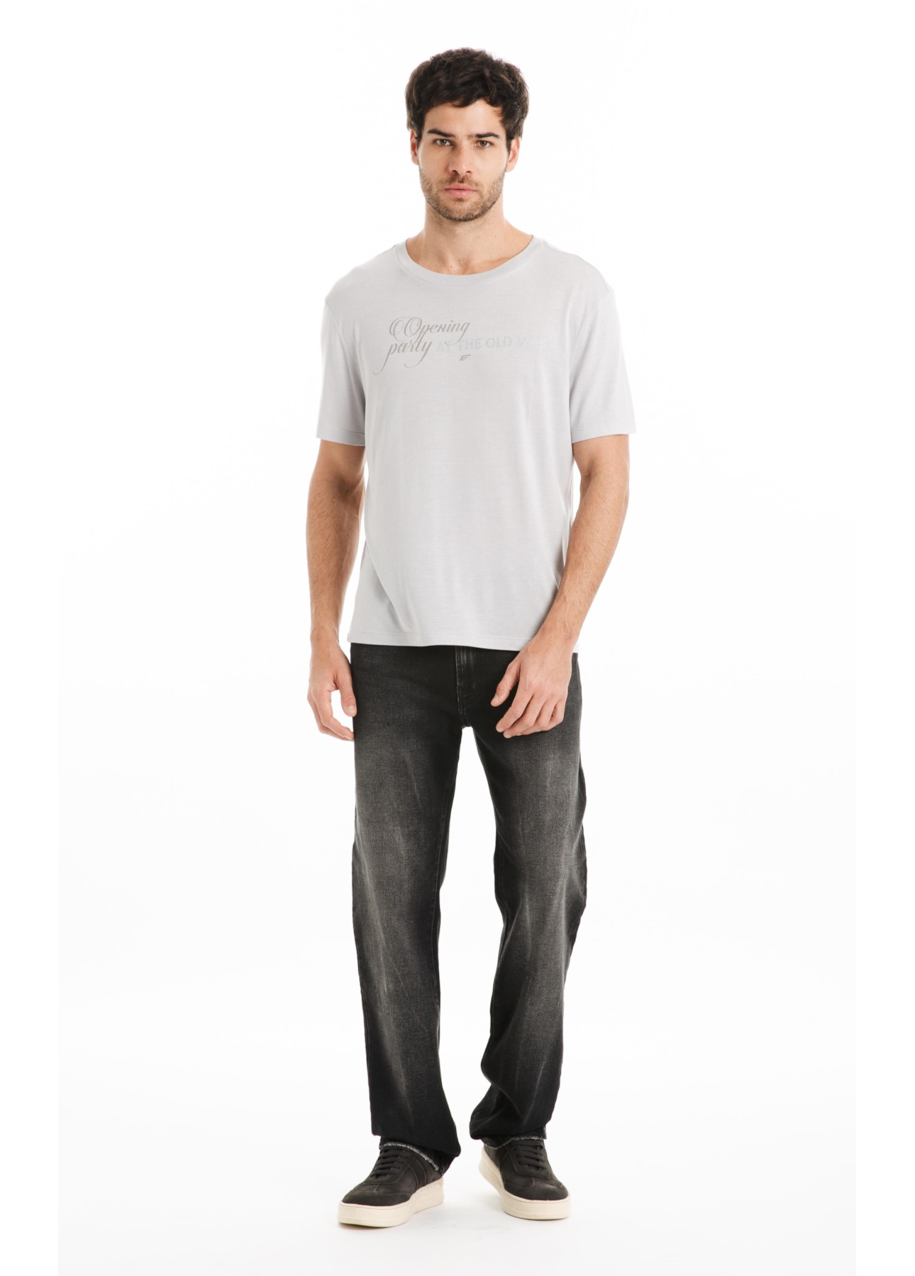 T-Shirt Opening Party Classic Azul Seco