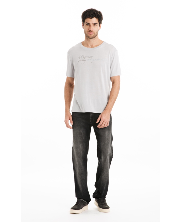 T-Shirt Opening Party Classic Azul Seco