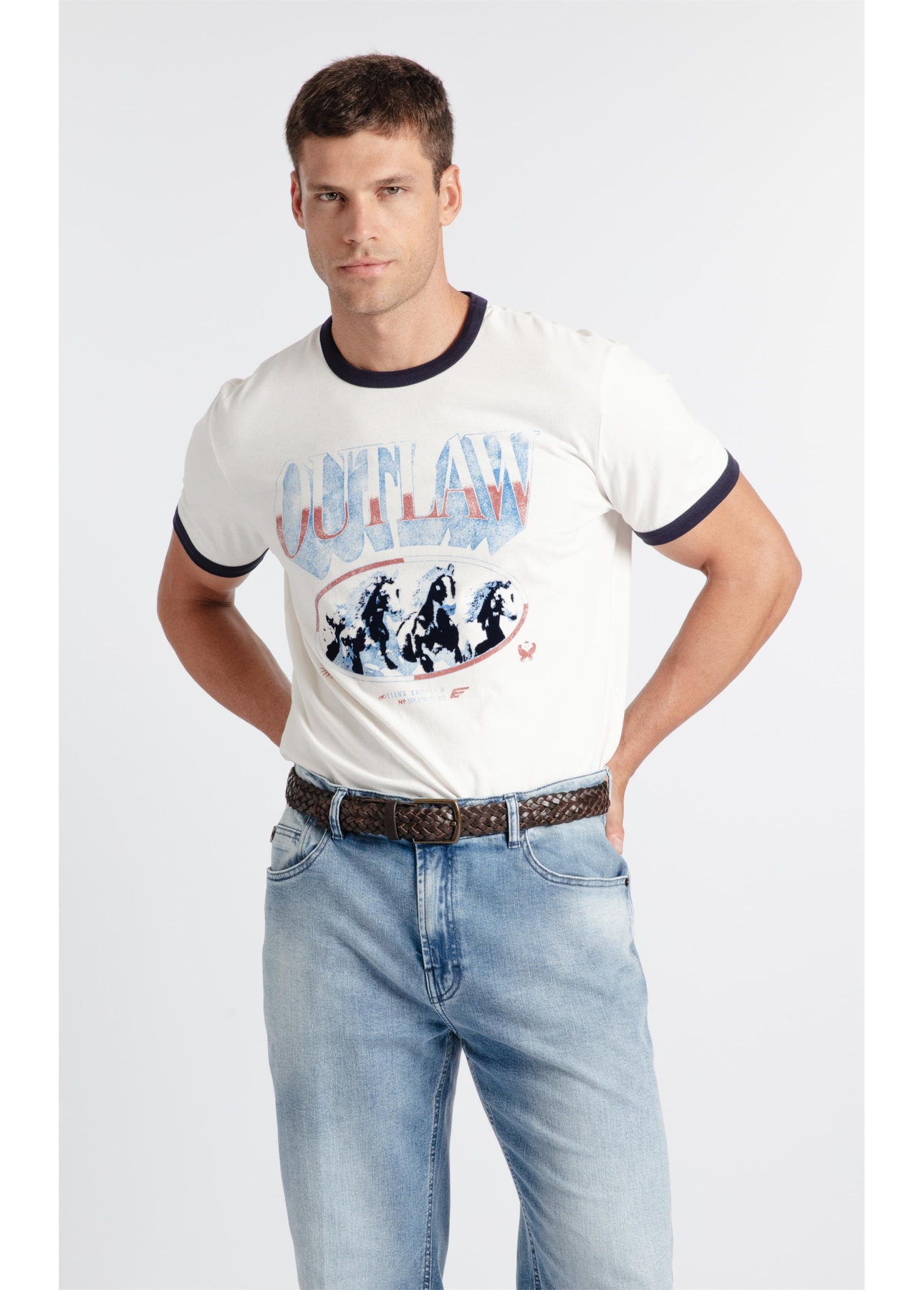 T-Shirt Outlaw Off White