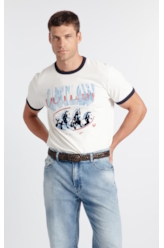T-Shirt Outlaw Off White