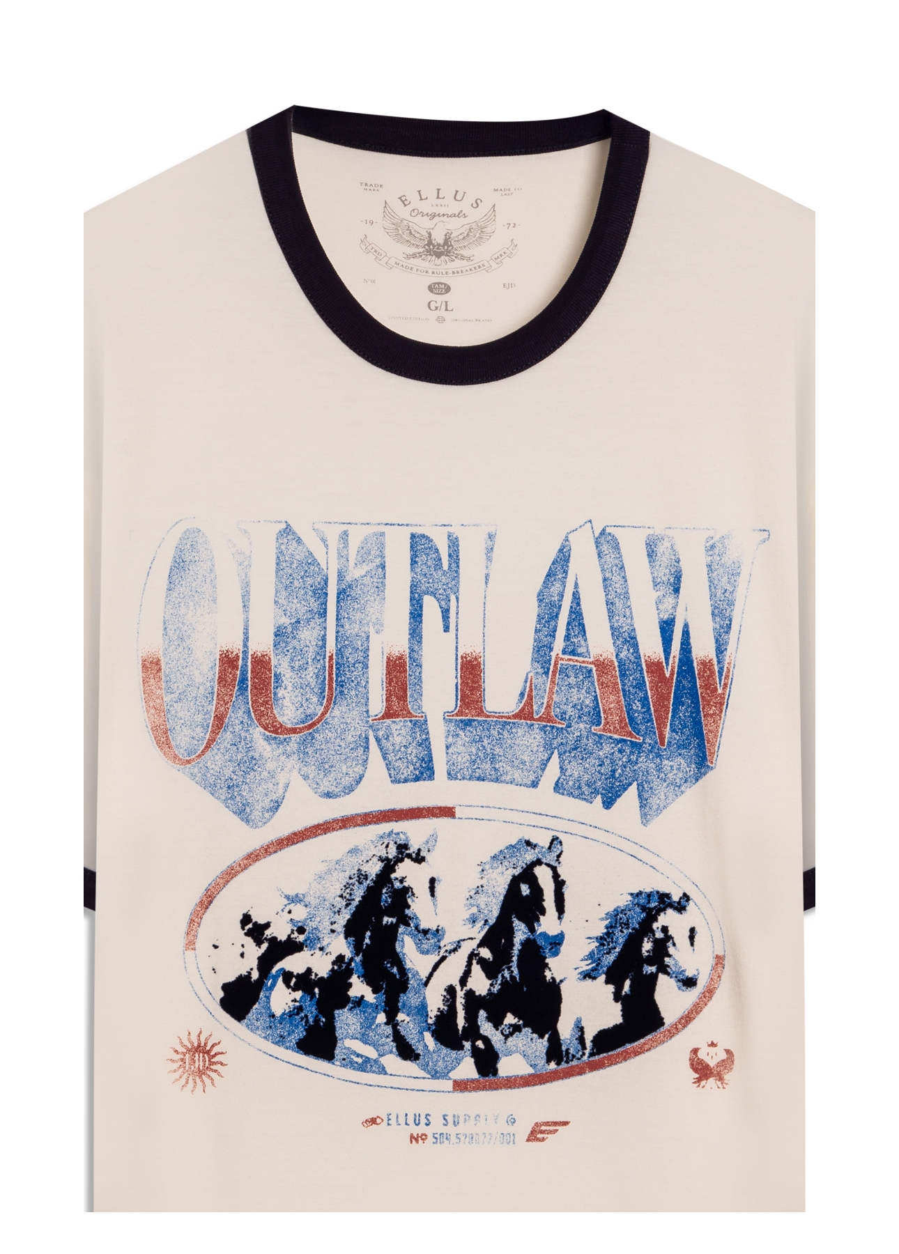 T-Shirt Outlaw Off White