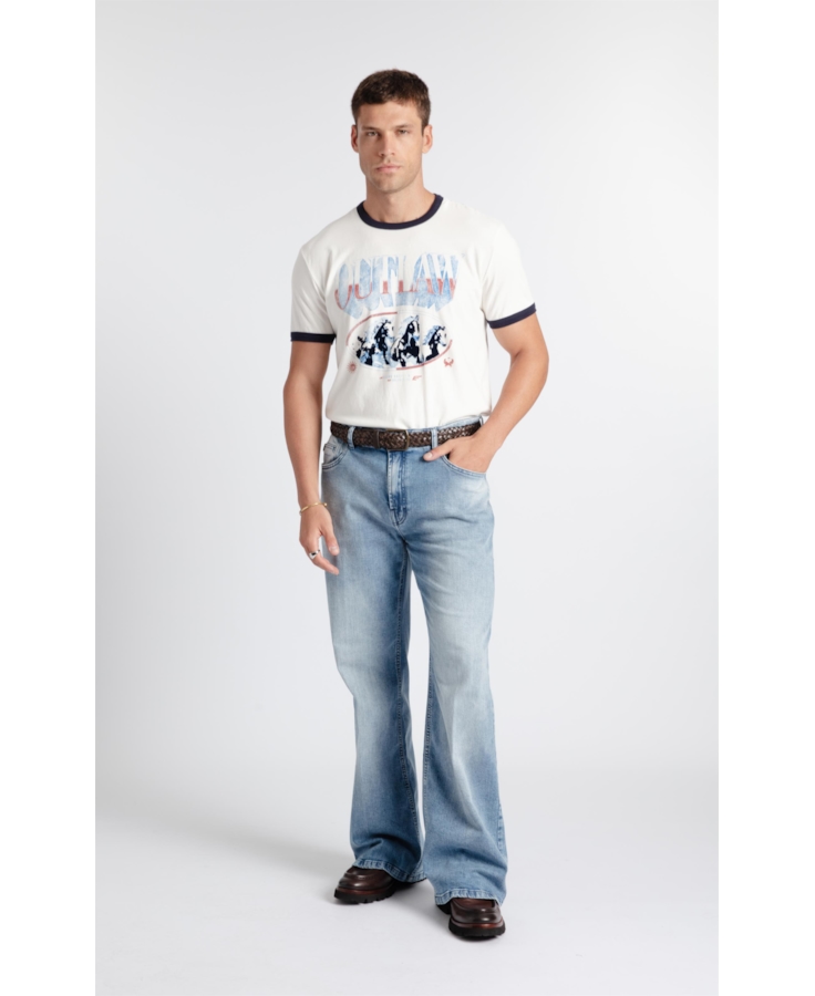 T-Shirt Outlaw Off White