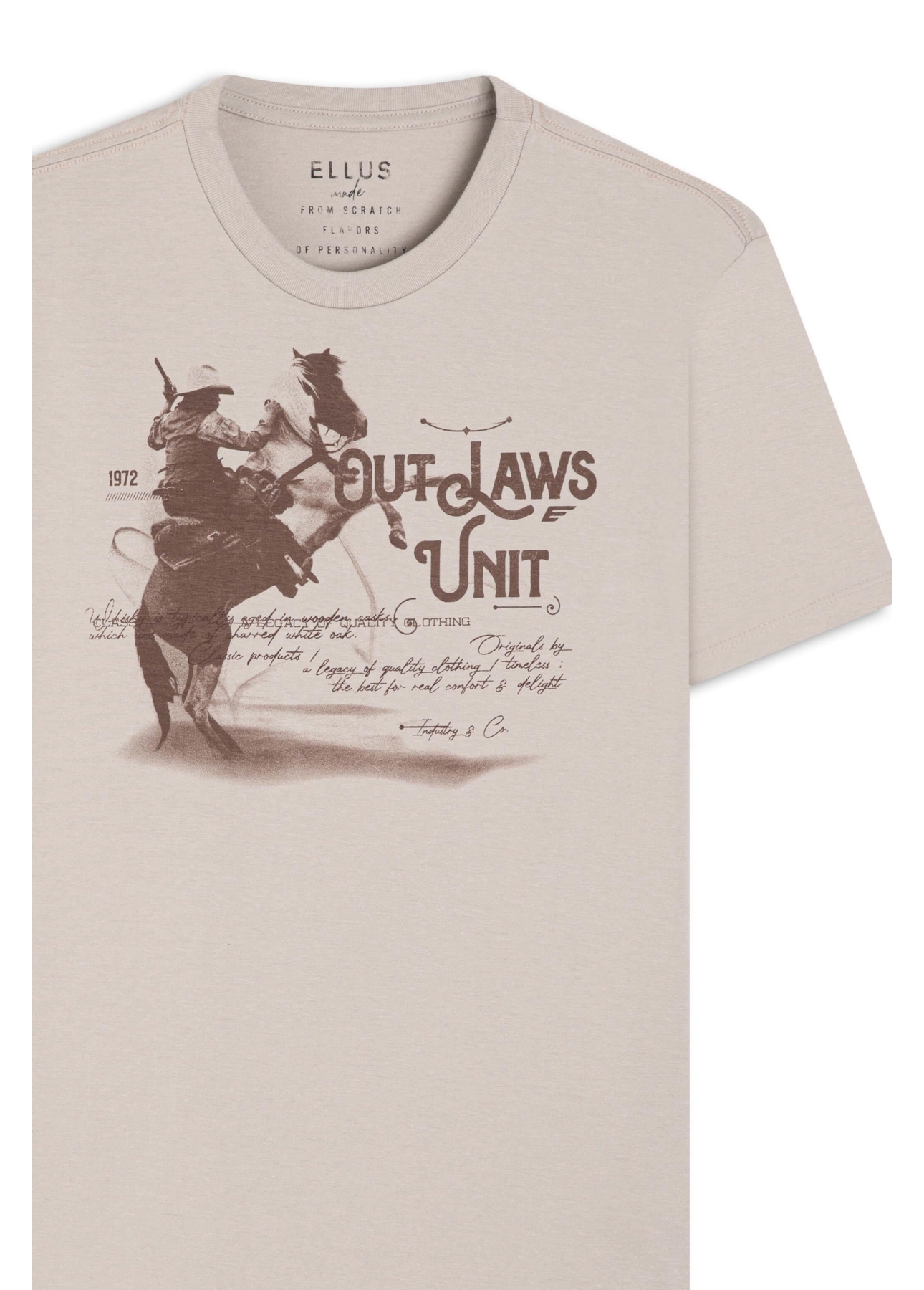 T-Shirt Outlaws Ellus Classic Husk