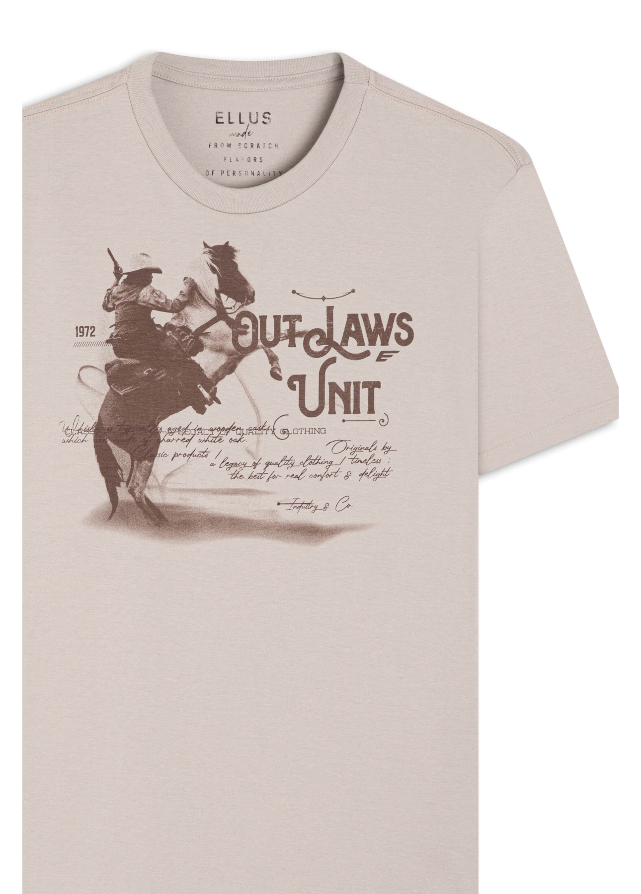 T-Shirt Outlaws Ellus Classic Husk