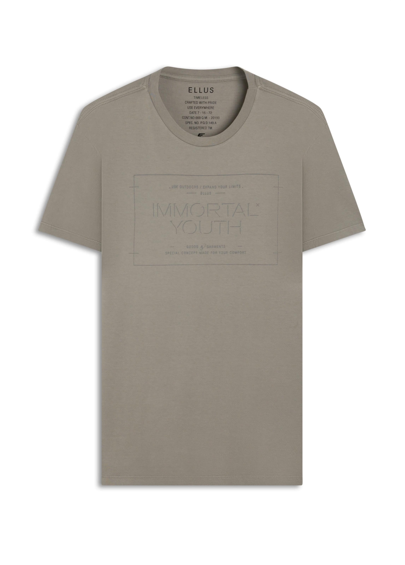 T-Shirt Outline Immortal Hemp