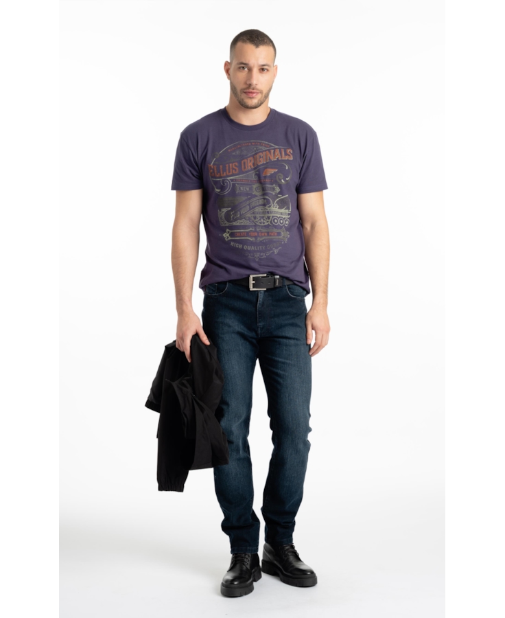 T-Shirt Own Path Purple Blue