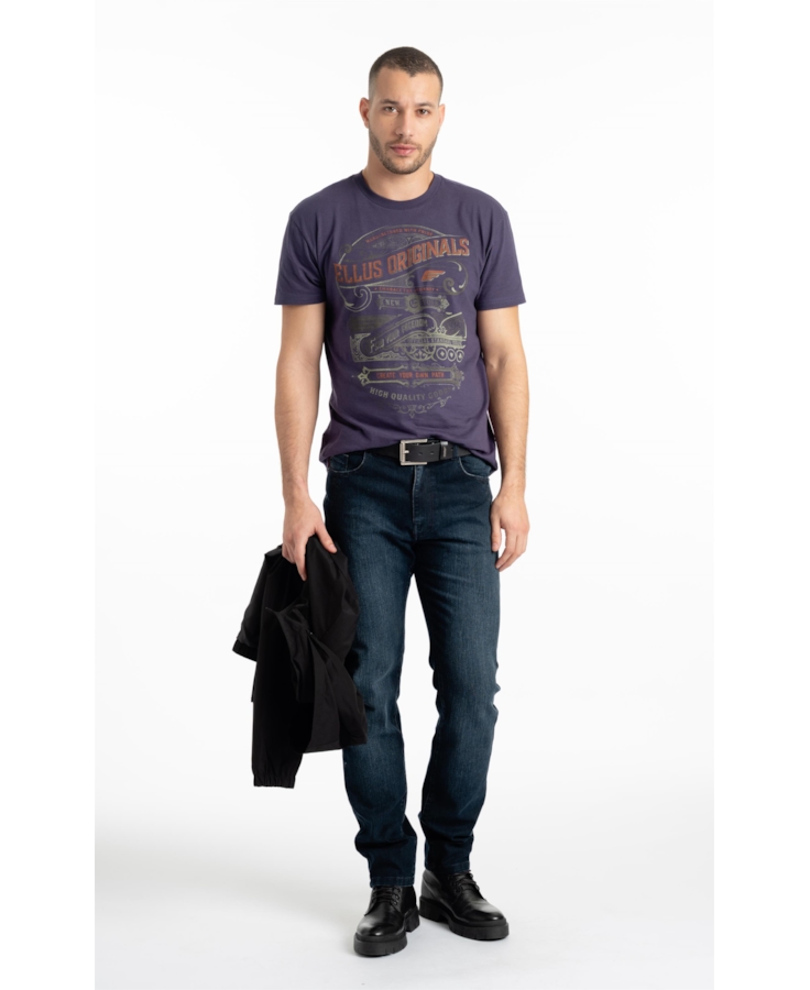 T-Shirt Own Path Purple Blue