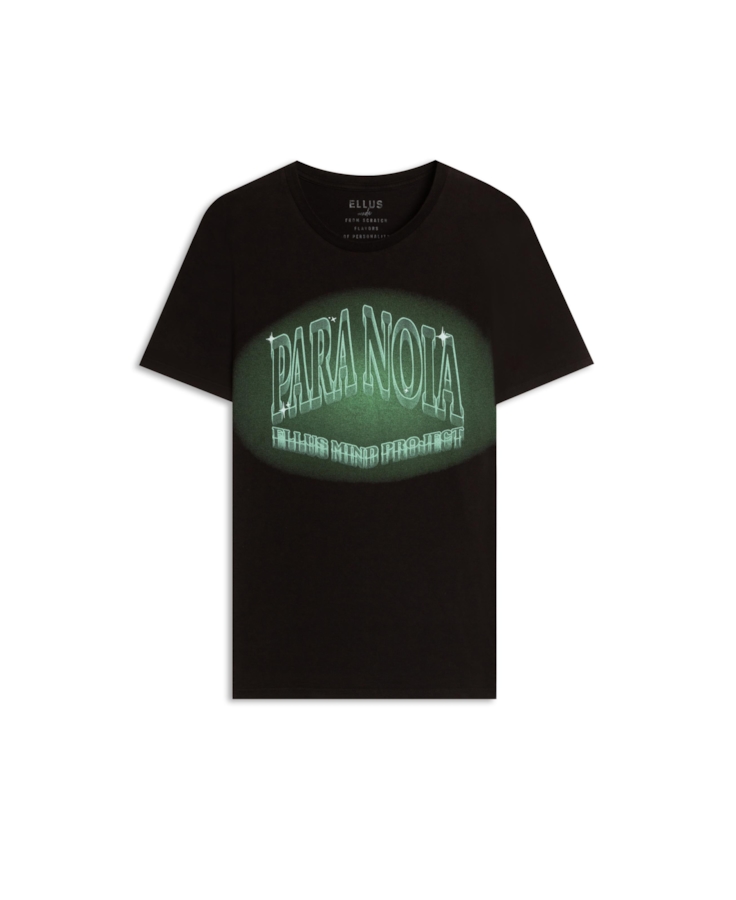 T-Shirt Paranoia Blur Preto