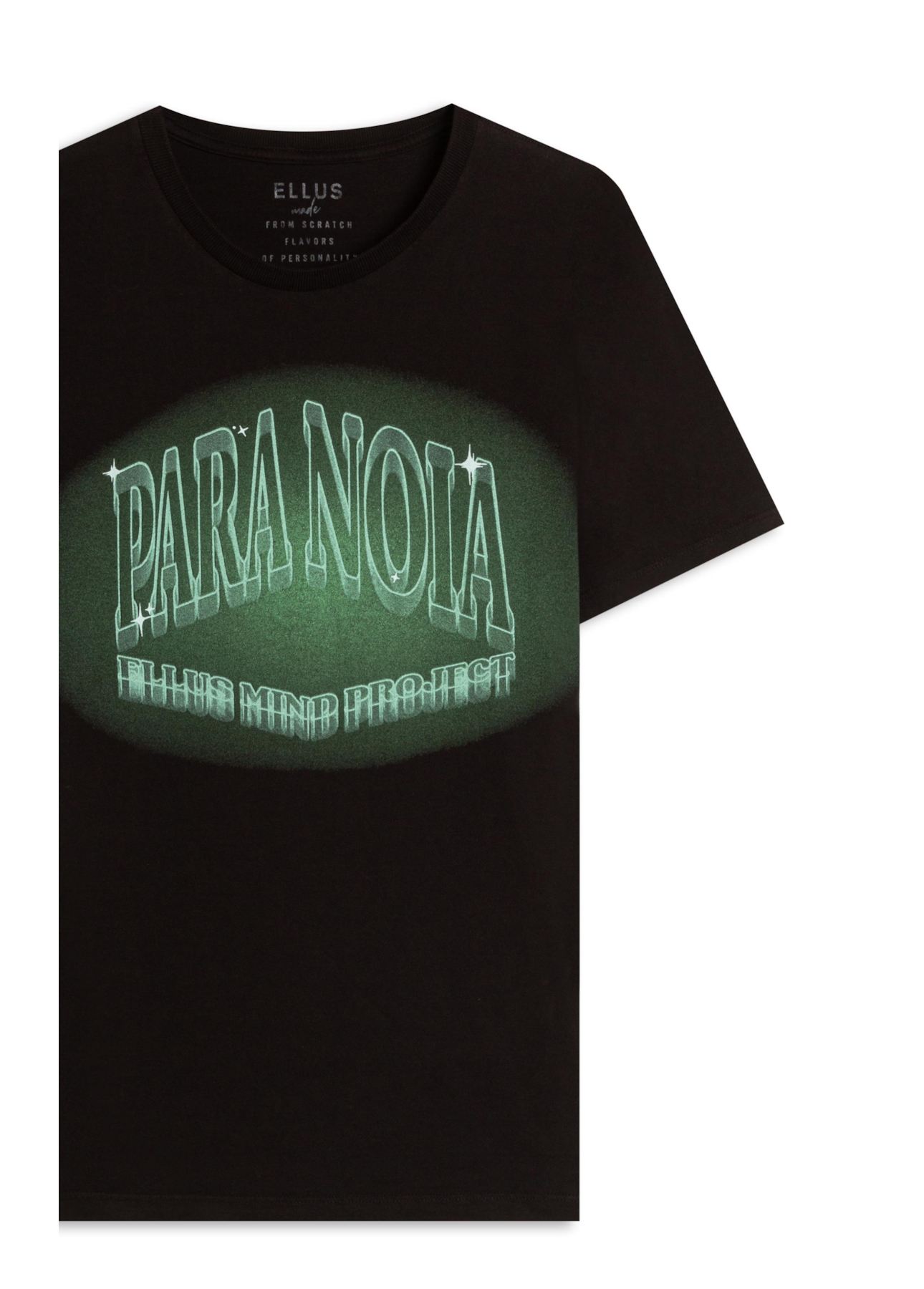 T-Shirt Paranoia Blur Preto