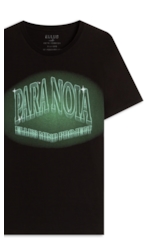 T-Shirt Paranoia Blur Preto