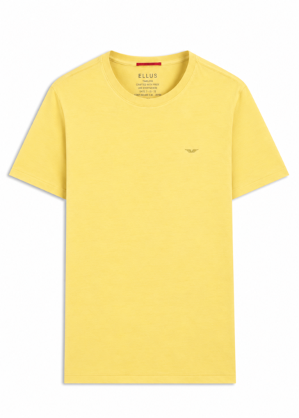 T-Shirt Pima Easa Mirror Amarelo