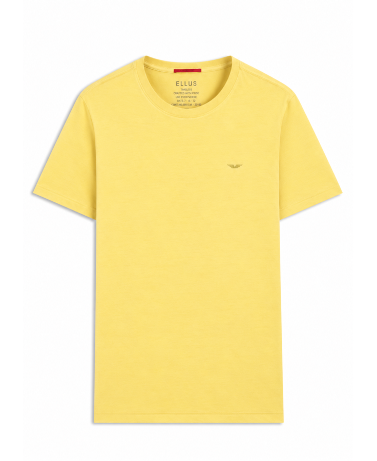 T-Shirt Pima Easa Mirror Amarelo