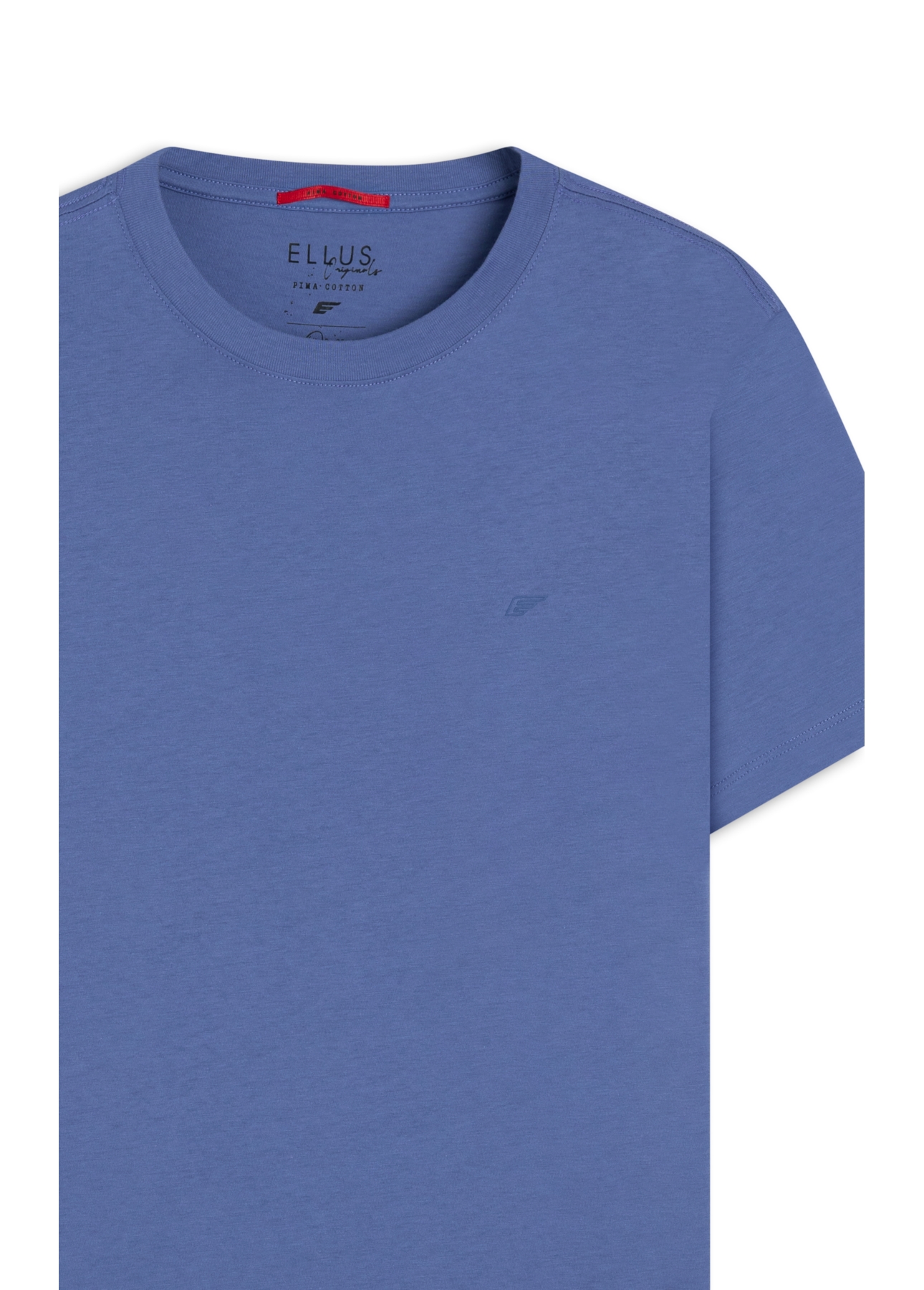 T-Shirt Pima Easa Mirror Azul Jeans