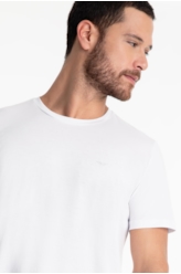 T-Shirt Pima Easa Mirror Branco