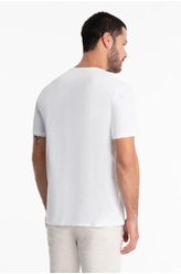 T-Shirt Pima Easa Mirror Branco