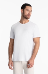 T-Shirt Pima Easa Mirror Branco