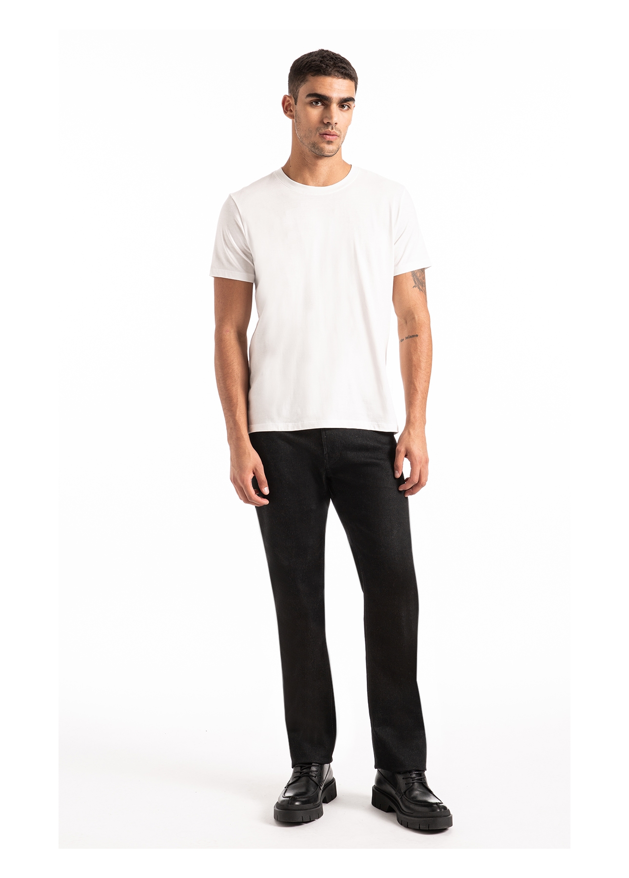 T-Shirt Pima Easa Mirror Branco