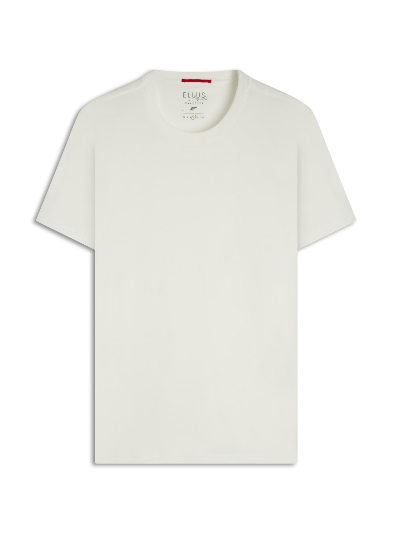 T-Shirt Pima Easa Mirror Branco
