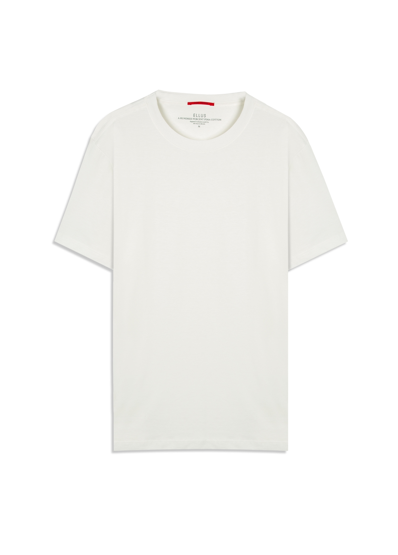 T-Shirt Pima Easa Mirror Branco
