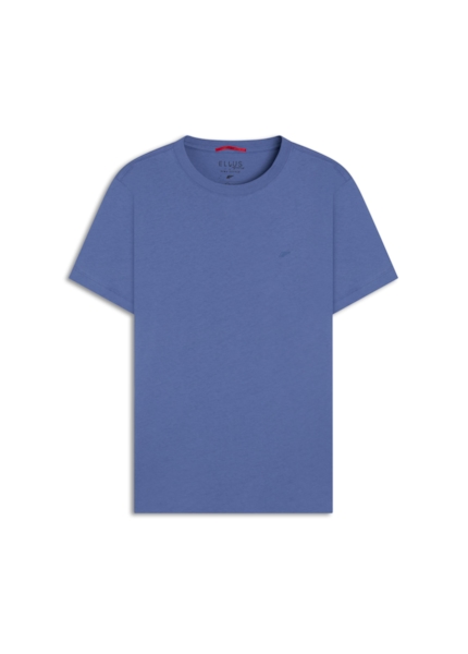 T-Shirt Pima Easa Mirror Classic Azul Jeans