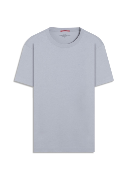 T-Shirt Pima Easa Mirror Classic Azul Seco
