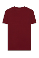 T-Shirt Pima Easa Mirror Classic Bordeaux