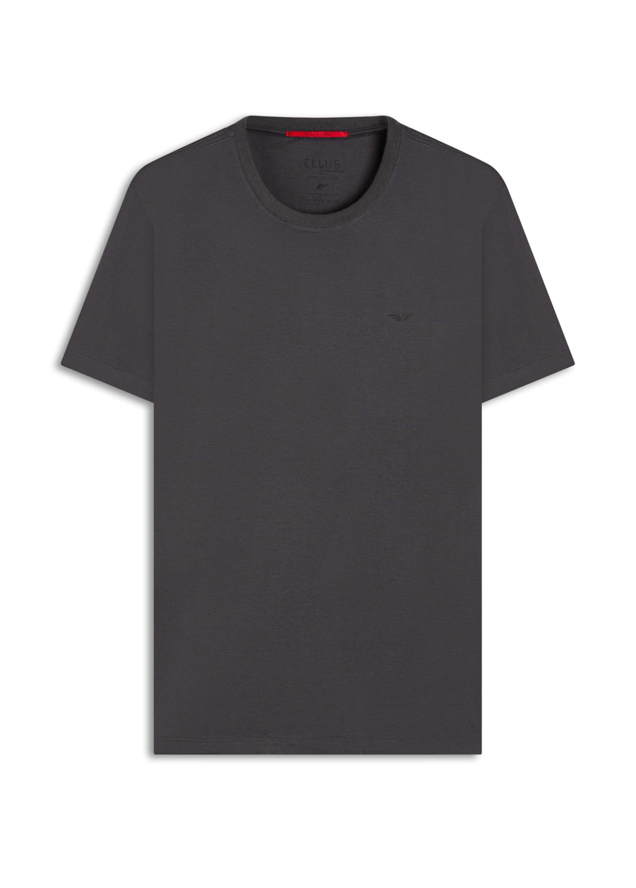 T-Shirt Pima Easa Mirror Classic Grafite