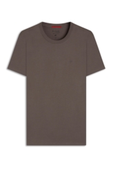 T-Shirt Pima Easa Mirror Classic Marrom