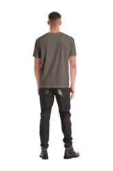 T-Shirt Pima Easa Mirror Classic Marrom