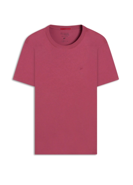 T-Shirt Pima Easa Mirror Classic Mauve i