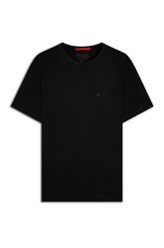 T-Shirt Pima Easa Mirror Classic Preto