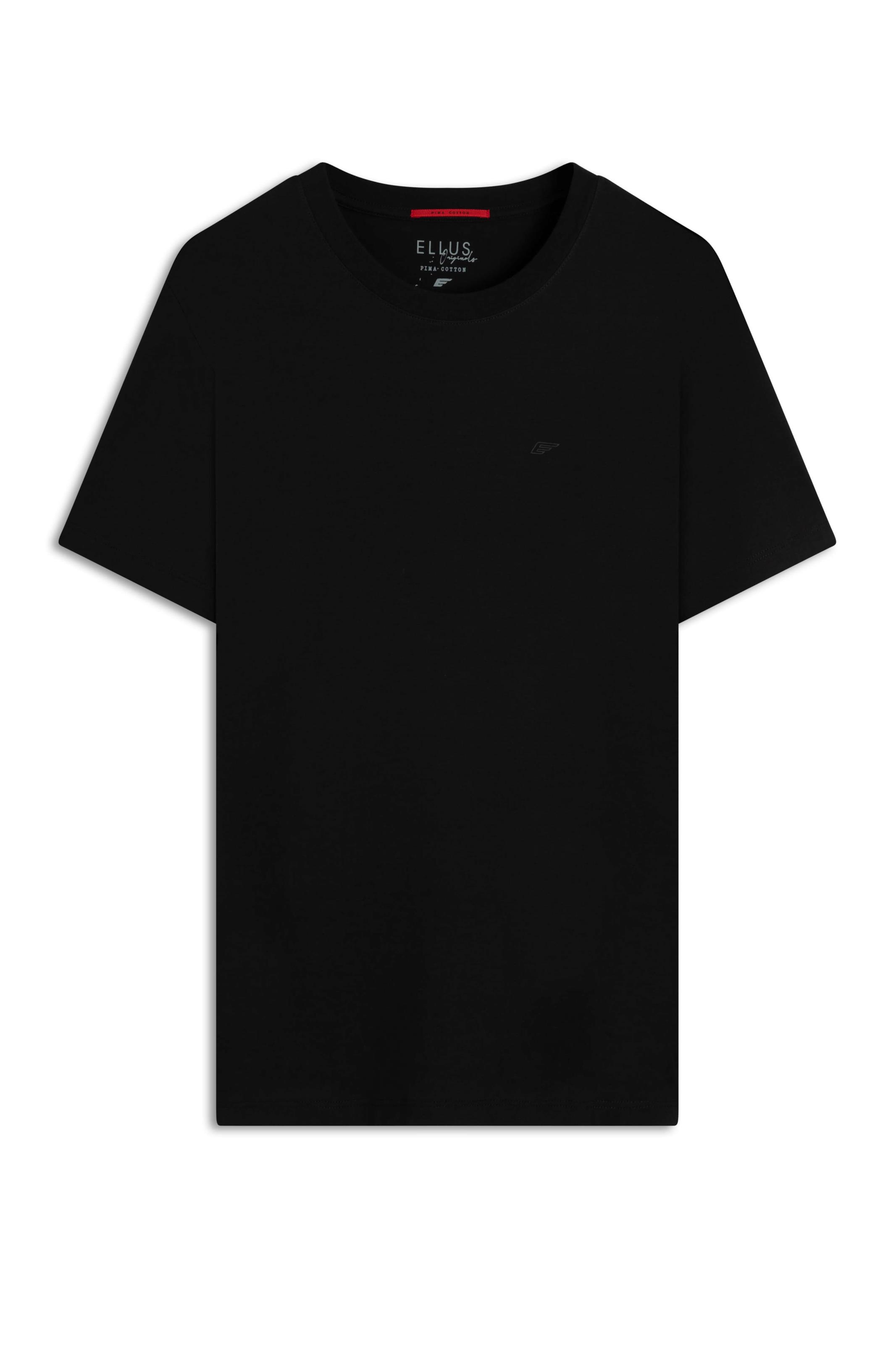 T-Shirt Pima Easa Mirror Classic Preto