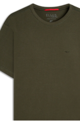 T-Shirt Pima Easa Mirror Classic Verde Militar