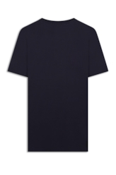 T-Shirt Pima Easa Mirror Dark Navy