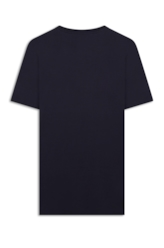 T-Shirt Pima Easa Mirror Dark Navy