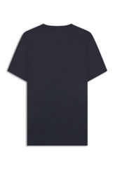 T-Shirt Pima Easa Mirror Dark Navy