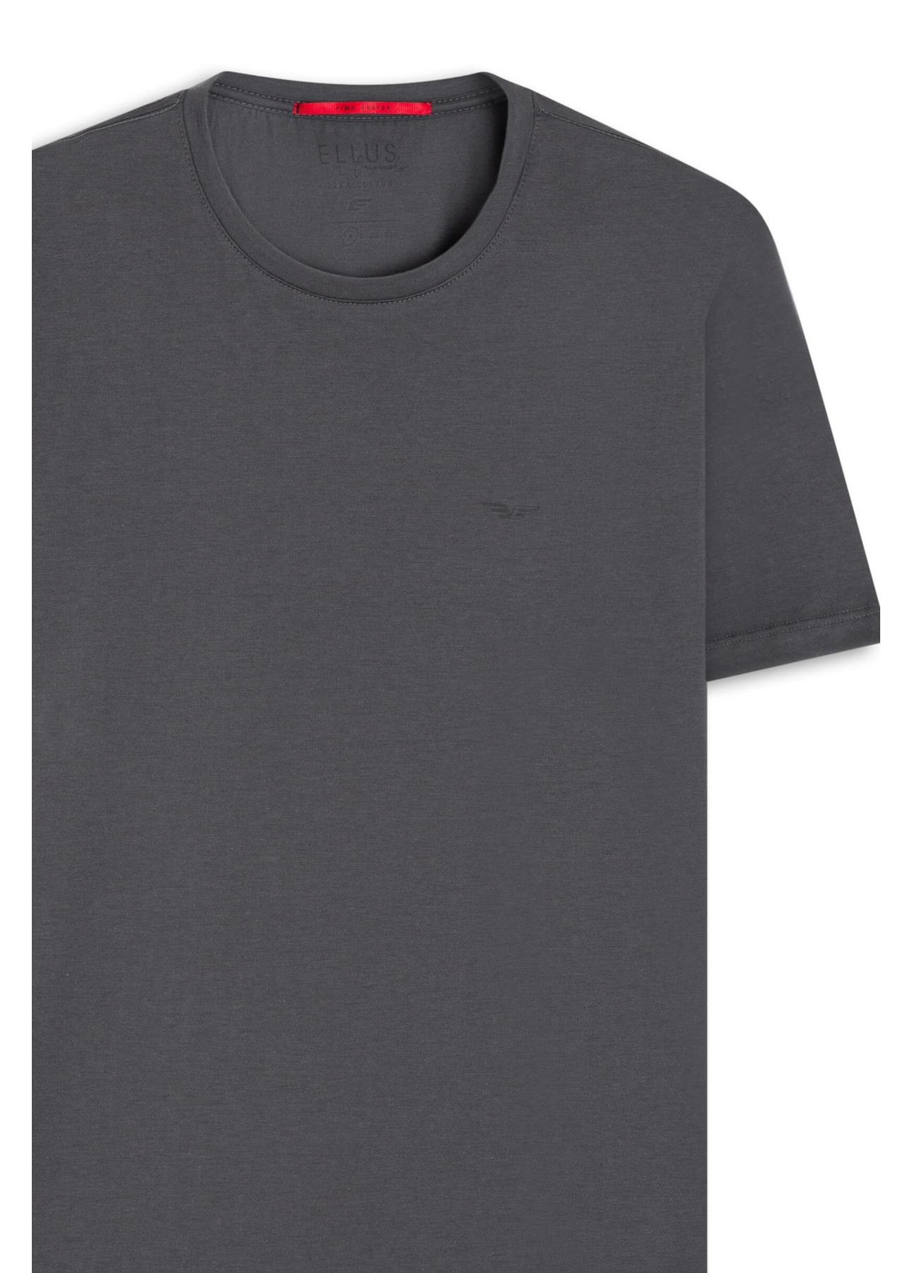 T-Shirt Pima Easa Mirror Grafite