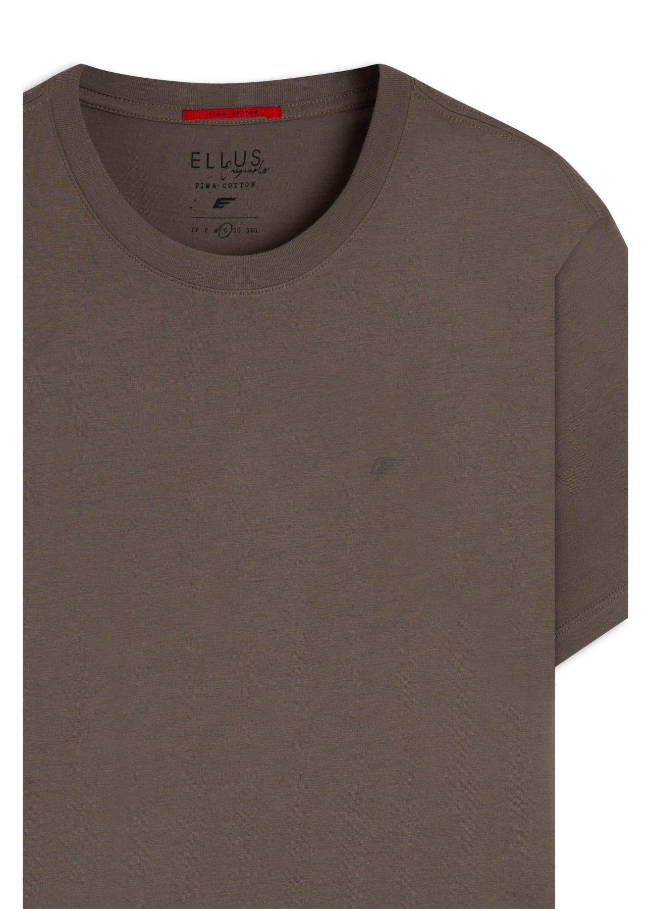 T-Shirt Pima Easa Mirror Marrom