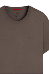 T-Shirt Pima Easa Mirror Marrom