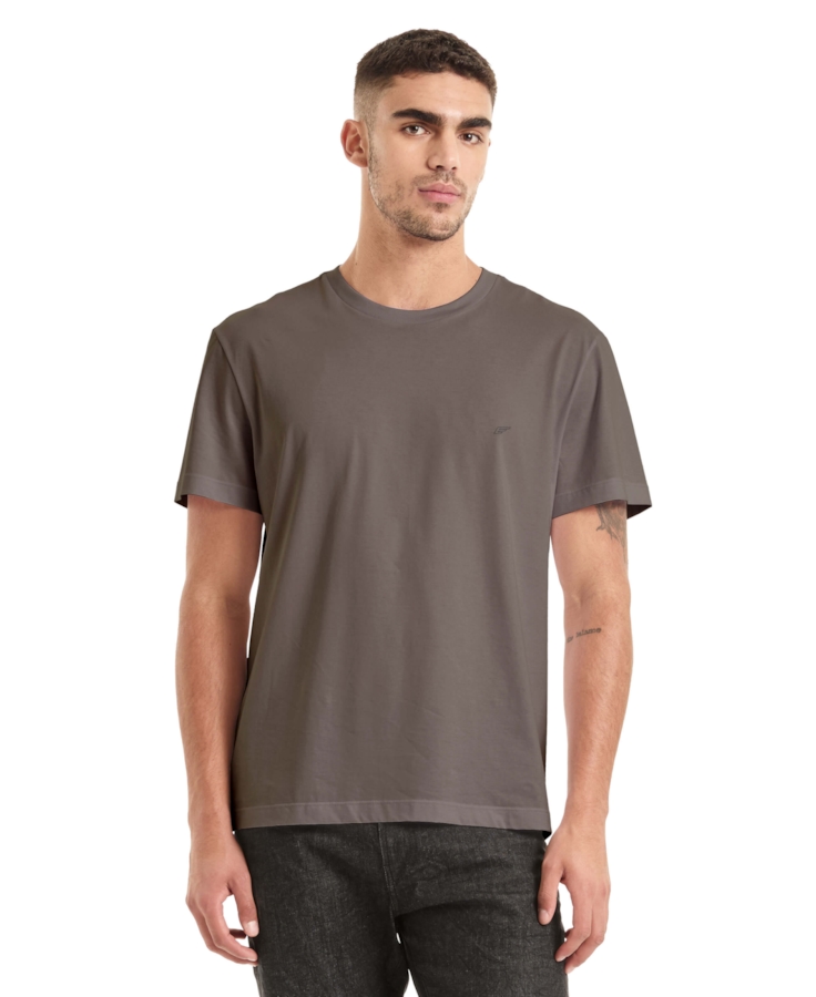 T-Shirt Pima Easa Mirror Marrom