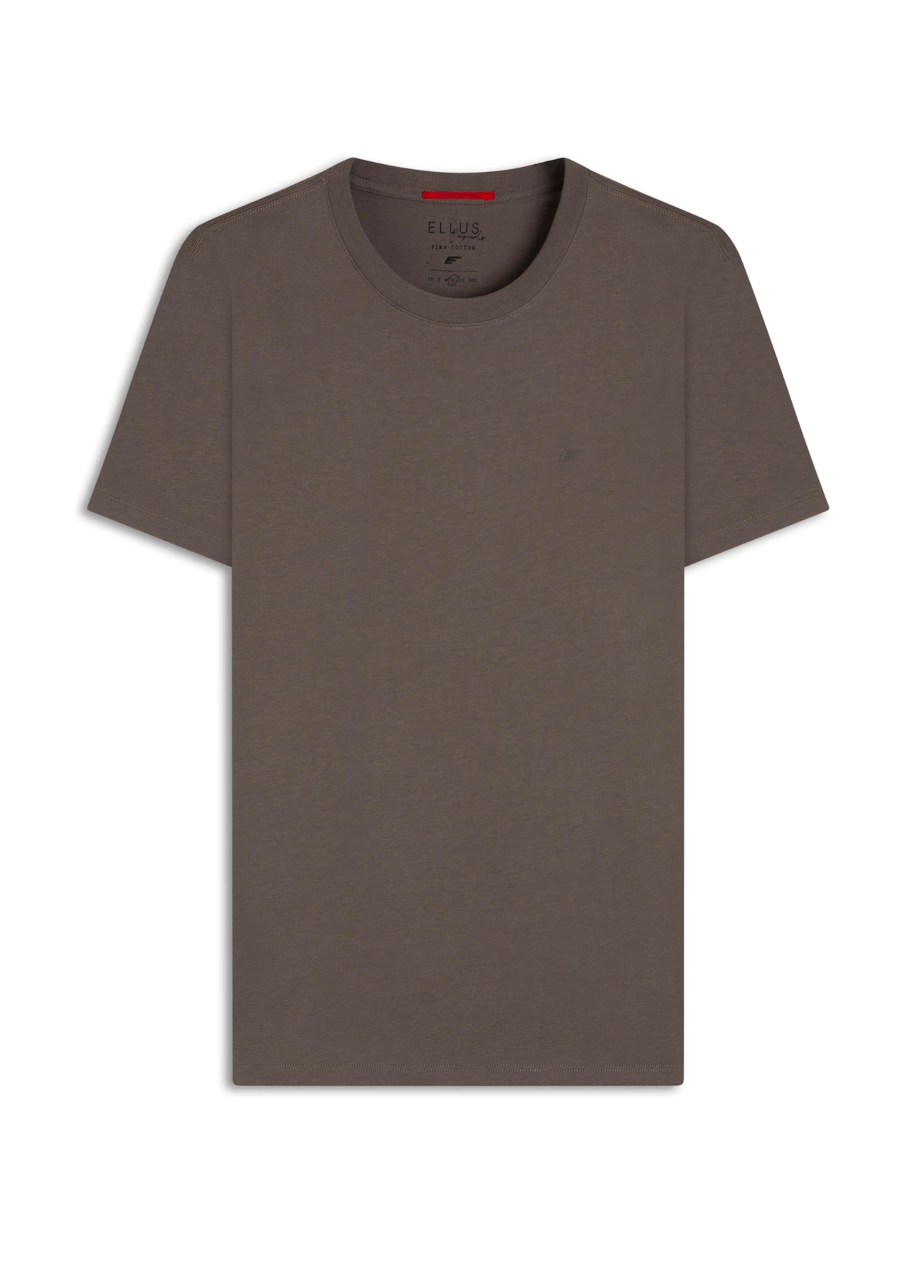 T-Shirt Pima Easa Mirror Marrom