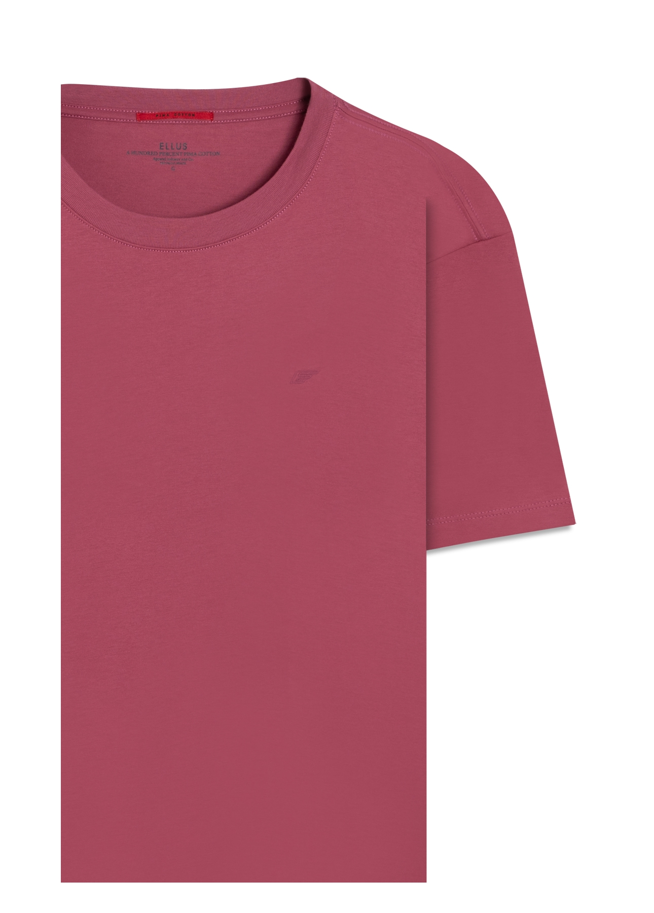 T-Shirt Pima Easa Mirror Mauve