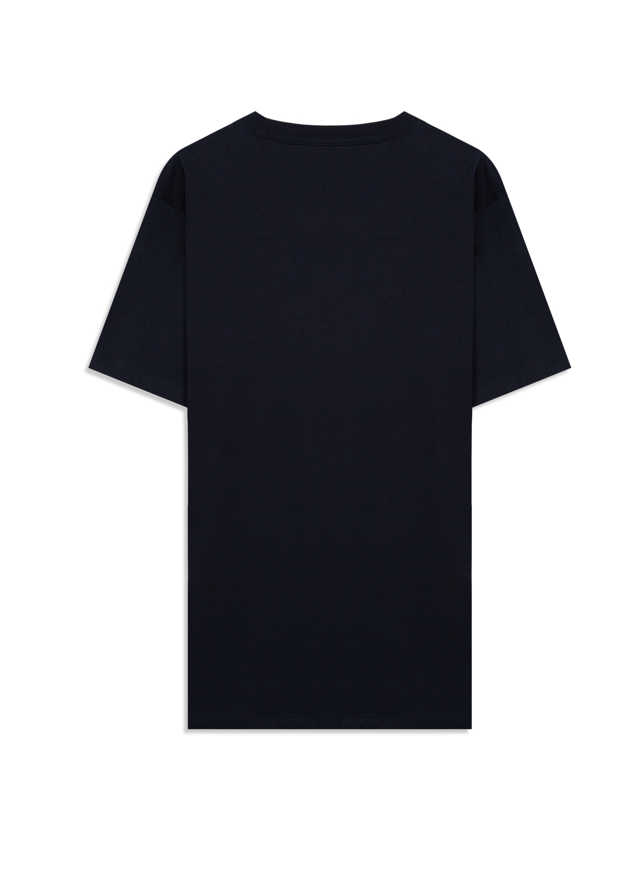 T-Shirt Pima Easa Mirror Midnight Blue