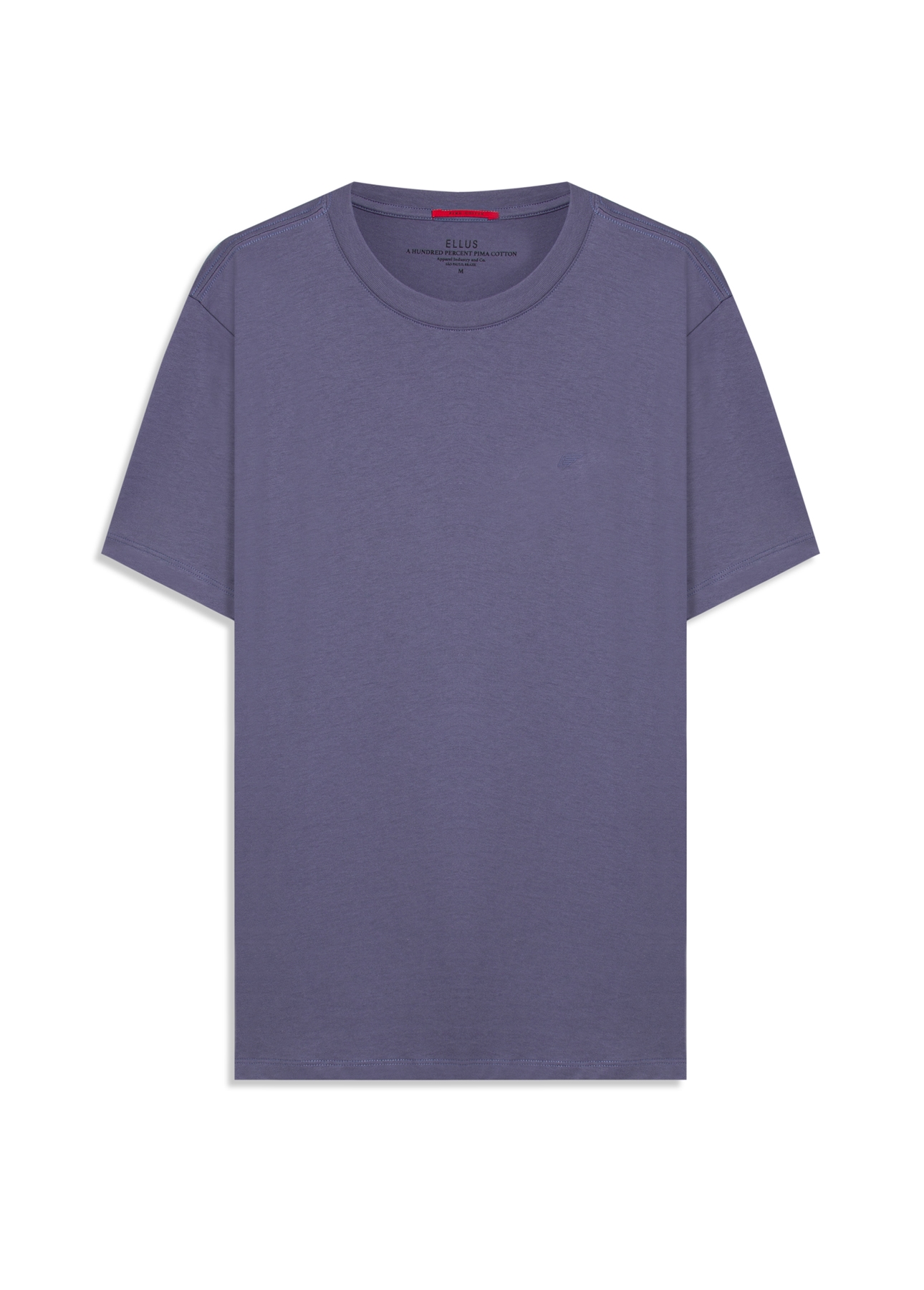 T-Shirt Pima Easa Mirror Misty